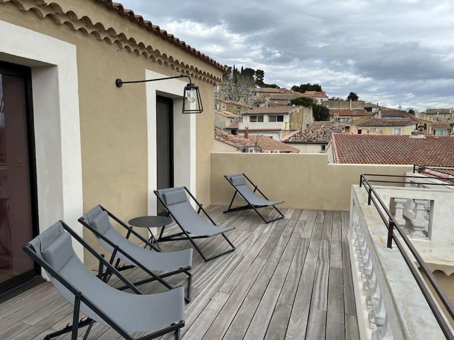 Villa De Charme Châteauneuf-de-Gadagne Esterno foto